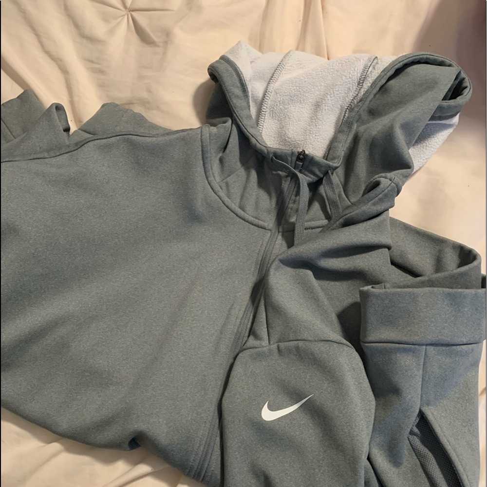 Nike XL Grey Zip-Up Jacket